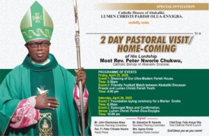 Jubilations As Lumen Christi Parish Olua-Enyingba Gifts Mansion To Parish Priest 