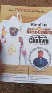 Jubilations As Lumen Christi Parish Olua-Enyingba Gifts Mansion To Parish Priest
